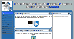 Desktop Screenshot of pompiers-sarine.ch